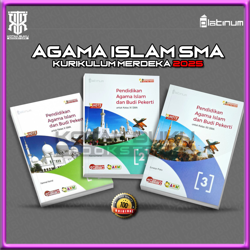 [ TS ] Buku Agama Islam Kelas 10 11 12 SMA / PAI SMA / Kurikulum Merdeka / Platinum / Revisi 2026