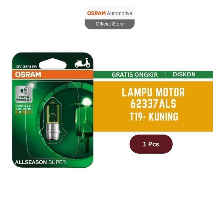 Osram Lampu Depan Motor Suzuki Shogun 125 2007-2011 - 62337ALS