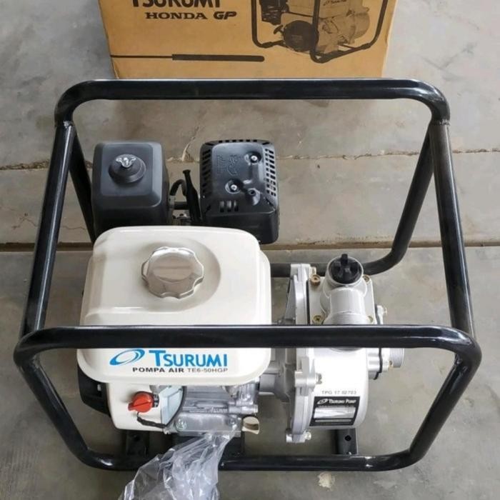 POMPA ALKON 2" IRIGASI HONDA TSURUMI TE6-50HGP BENSIN 2 INCH