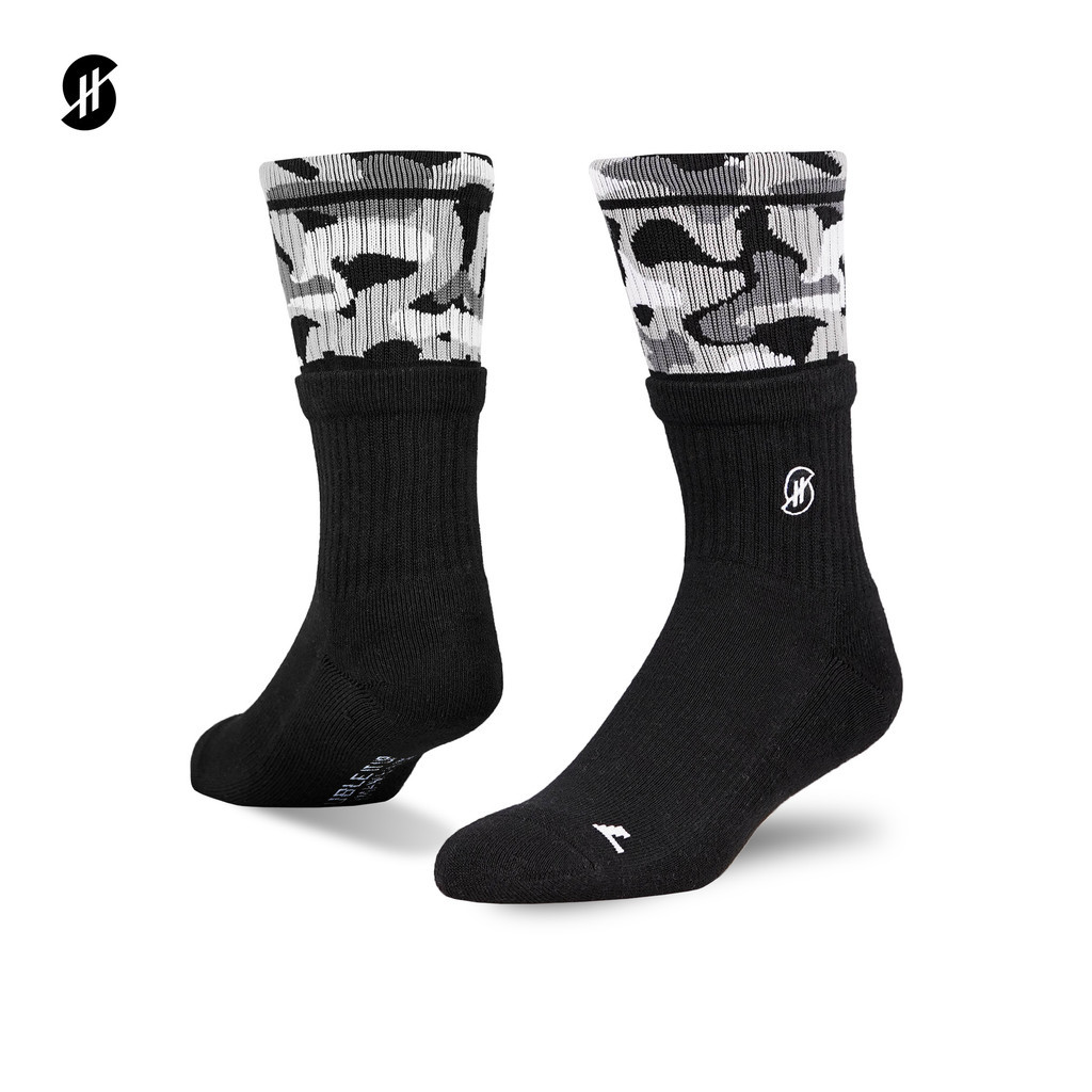 Kaos Kaki Fashion Olahraga Stayhoops - Flecktarn black  - Double Dip - Performance socks
