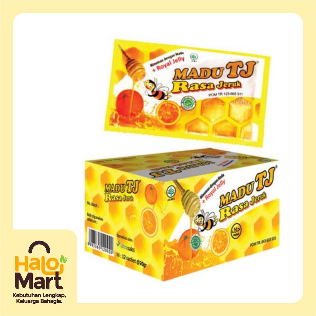 

MADU TJ RASA JERUK 12 x 20G