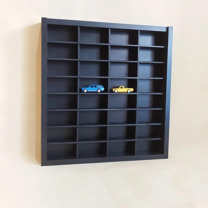 rak hotwheels isi 32 / rak diecast / rak display hotwheels