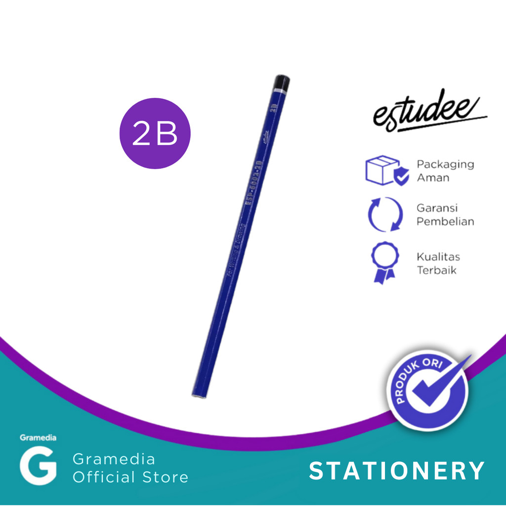 

Pensil 2B Estudee Graphite Pencil