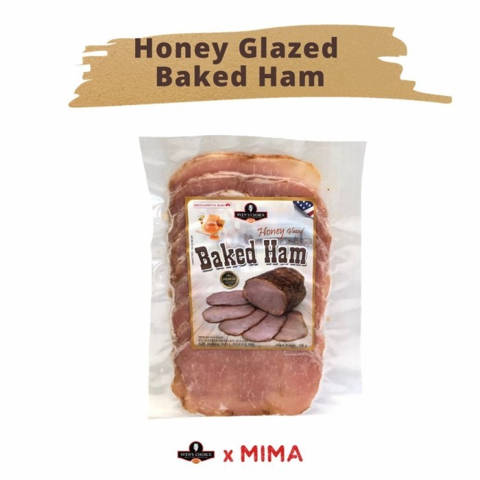 

Sven's Choice Ham Pork Honey Glazed Baked ham 100gr