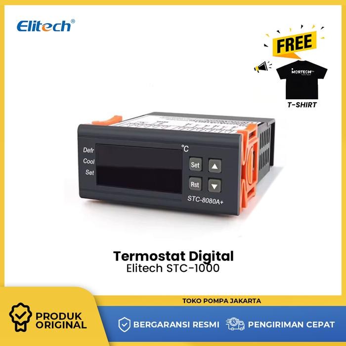 Elitech STC1000 Thermostat ORI Termostat Digital STC-1000 Termometer
