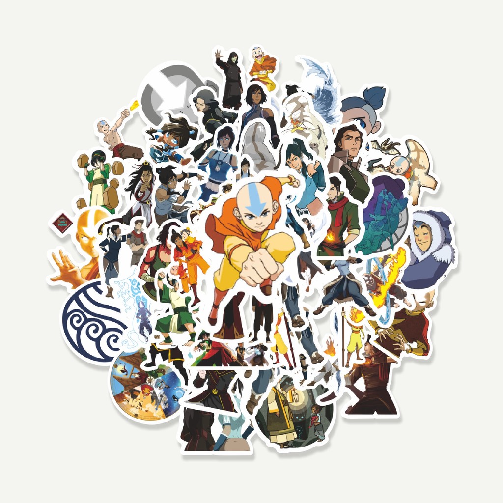 

Sticker Pack Sticker Kartun Avatar The Legend of Korra Stiker | Sticker TUMBLR | Stiker LAPTOP KOPER HELM