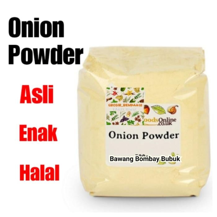 

Bawang bombay bubuk 1kg / onion powder