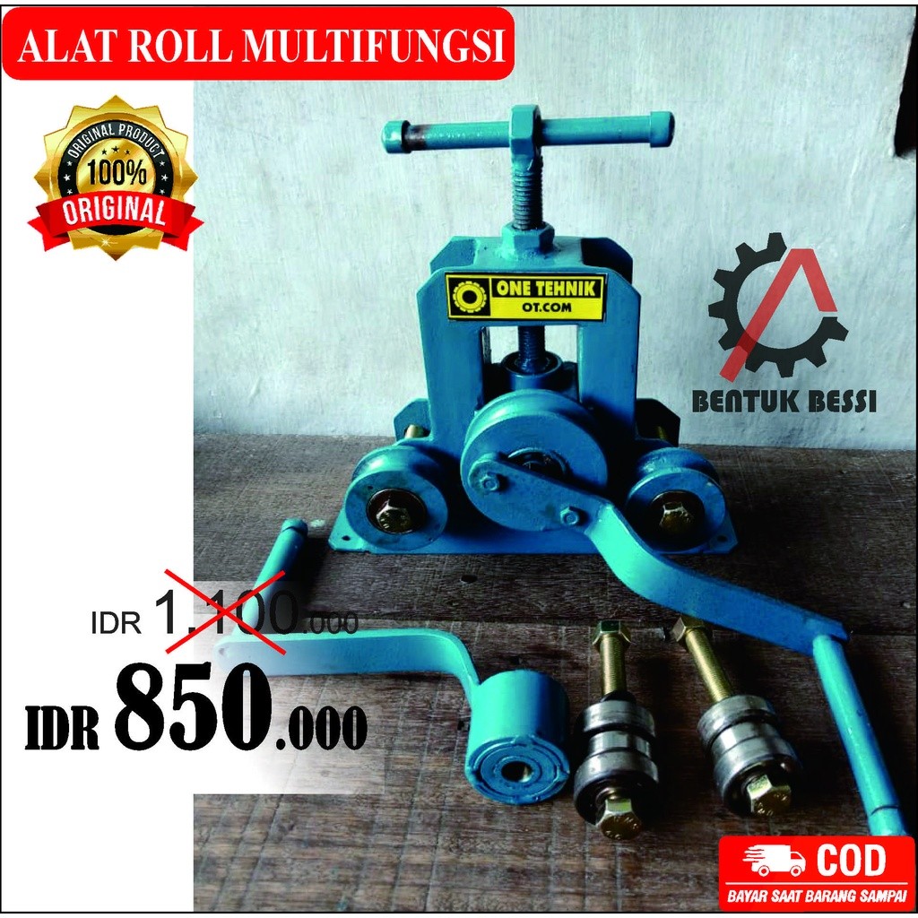 ALAT ROLL BESI DAN PIPA PLAT STRIP MULTI FUNGSICO