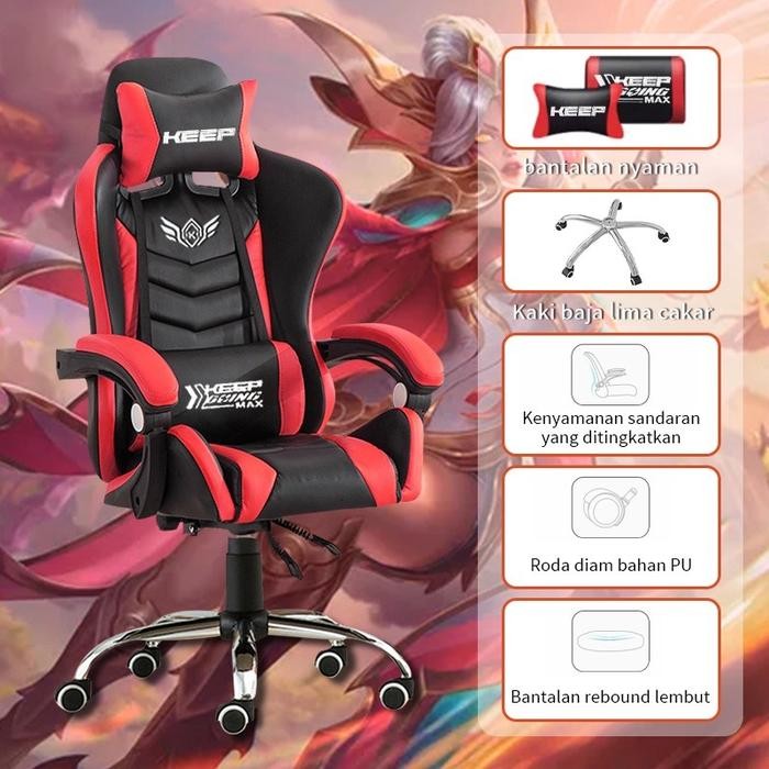 Kursi Gaming/ Gaming Chair / Kursi Santai Kursi Gamers / Kursi Gamer / Kursui Putar / Kursi Game / K