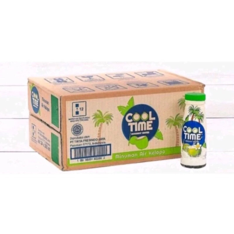 

Cool Time Air Kelapa 350 ml 1 Dus isi 12