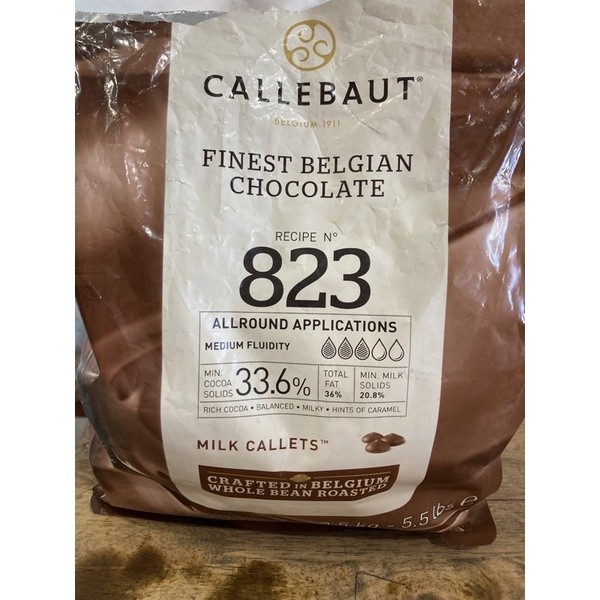 

CALLEBAUT BELGIAN MILK 100 G REPACK