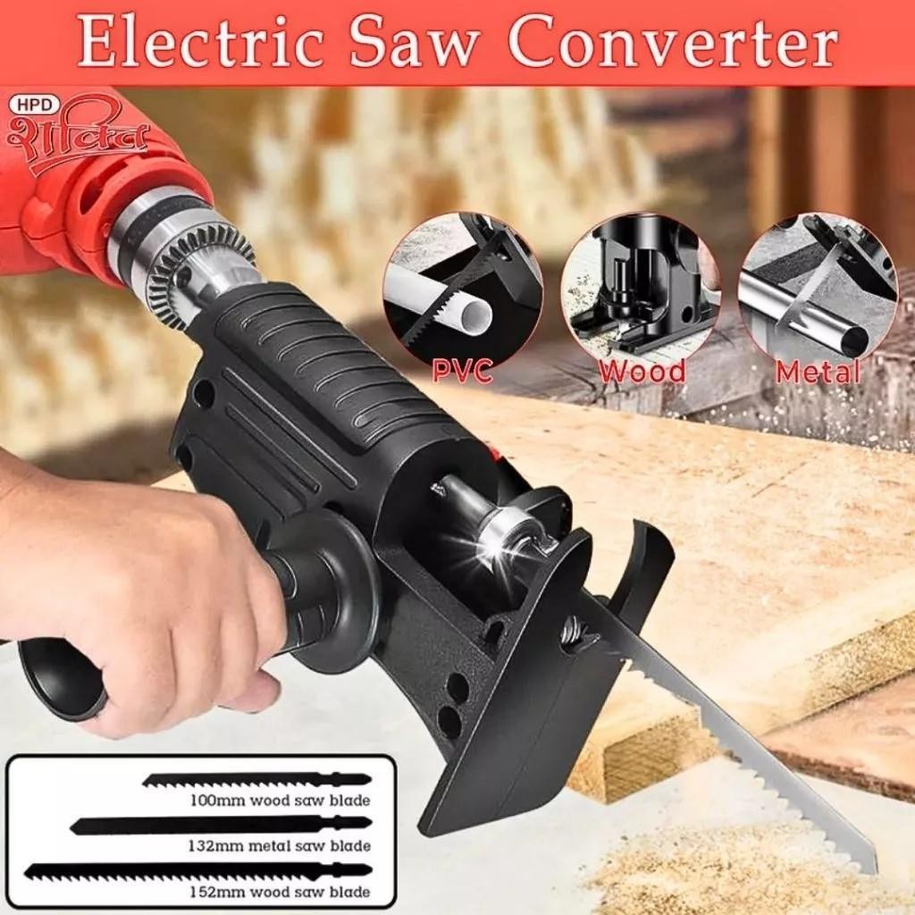 Converter Bor Jigsaw / Adaptor Bor Drill Menjadi Gergaji Jigsaw