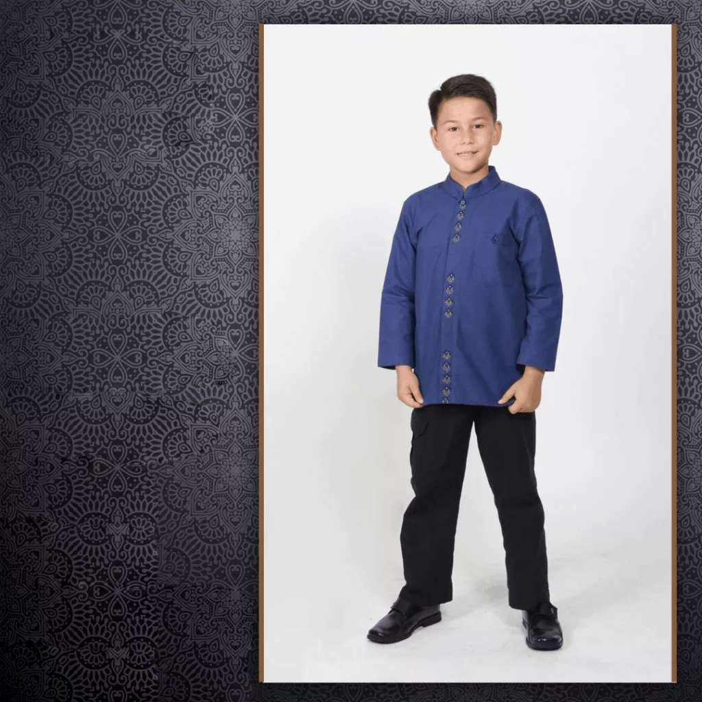 ETHICA KOKO ANAK KAHFI KIDS 75 BIRU