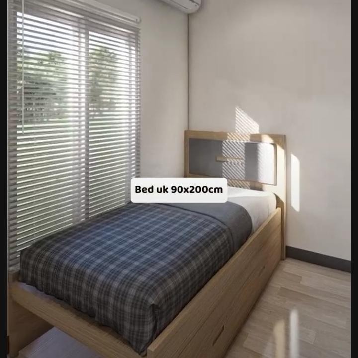 paket hemat interior furniture kamar kecil mungil minimalis modern custom