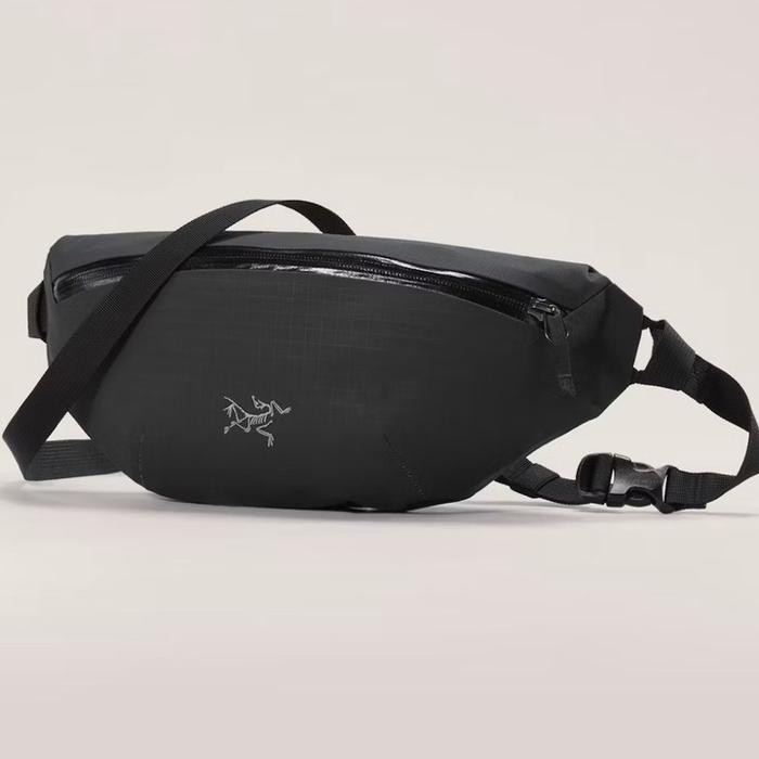 Arcteryx Granville Crossbody Bag Tas Selempang Sling Waist Bag Bags Black Hitam Travel Sport Tas Pin