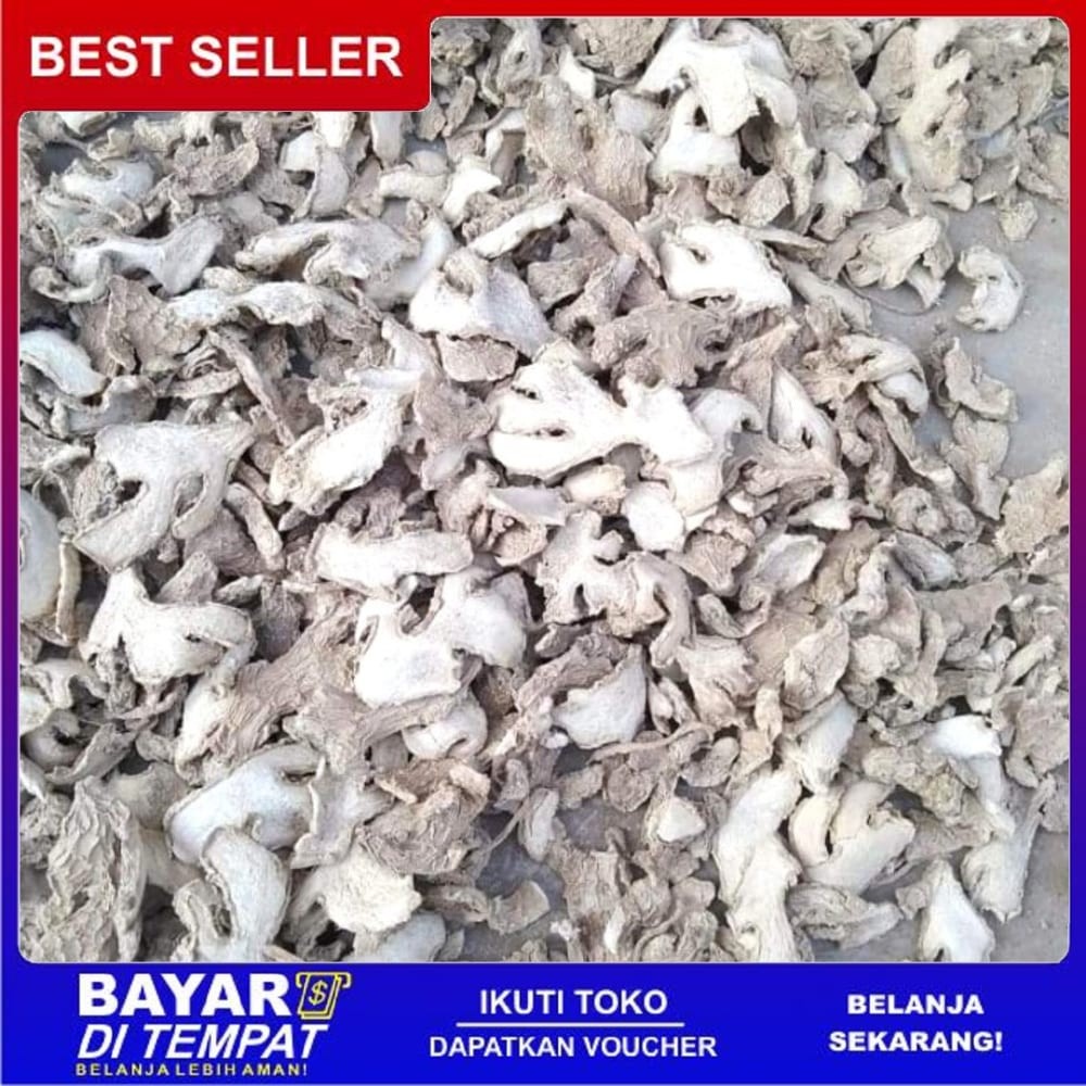 

Promo Murah Terlaris [ 1kg ] jahe emprit kering premium