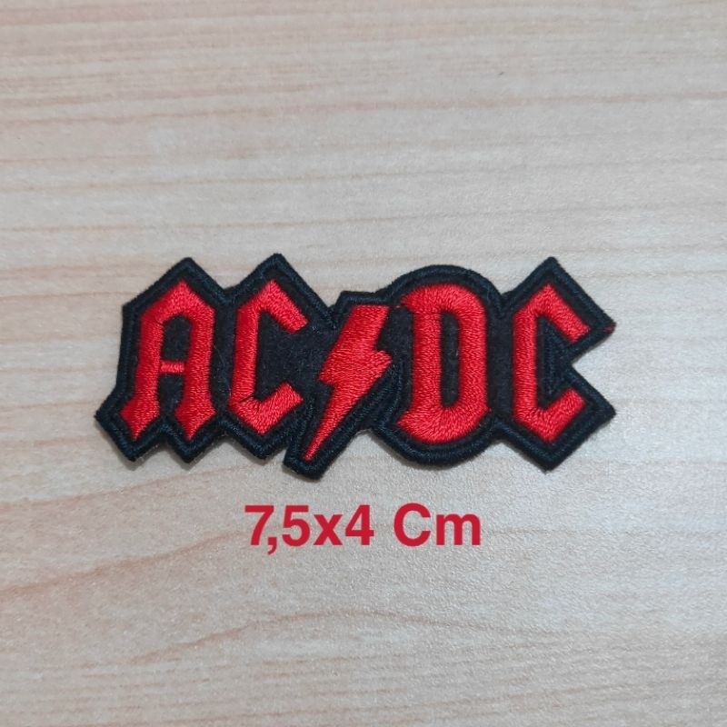 Patch Bet Logo Emblem Bordir Thrasher Dan ACDC BORDIR KLATEN