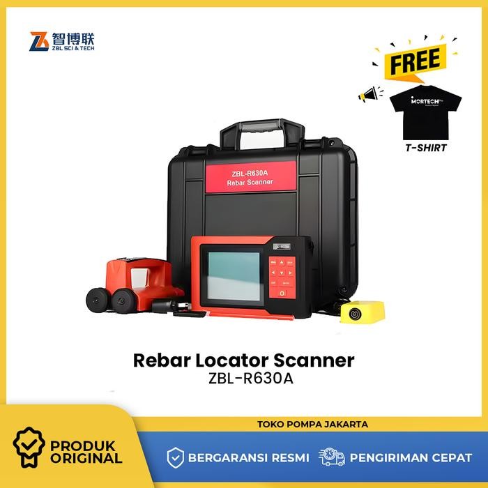 ZBL R630A Concrete Rebar Locator Scanner Ferromagnetic Detector ZBL