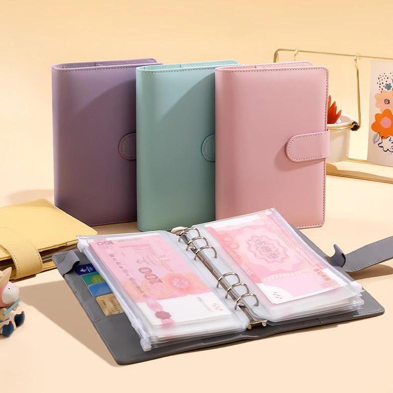 

PAKET NABUNG BINDER SERU A6 Buku Catatan Keuangan PU