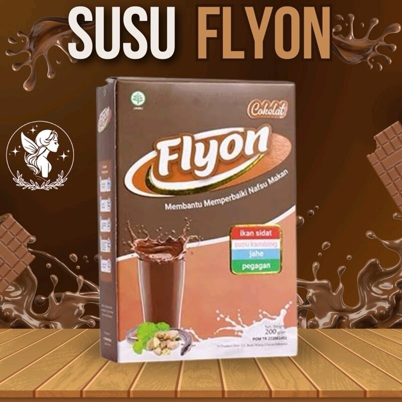 

New Varian Coklat Susu Flyon COKLAT Susu Penggemuk Badan Dan Penambah Nafsu Makan