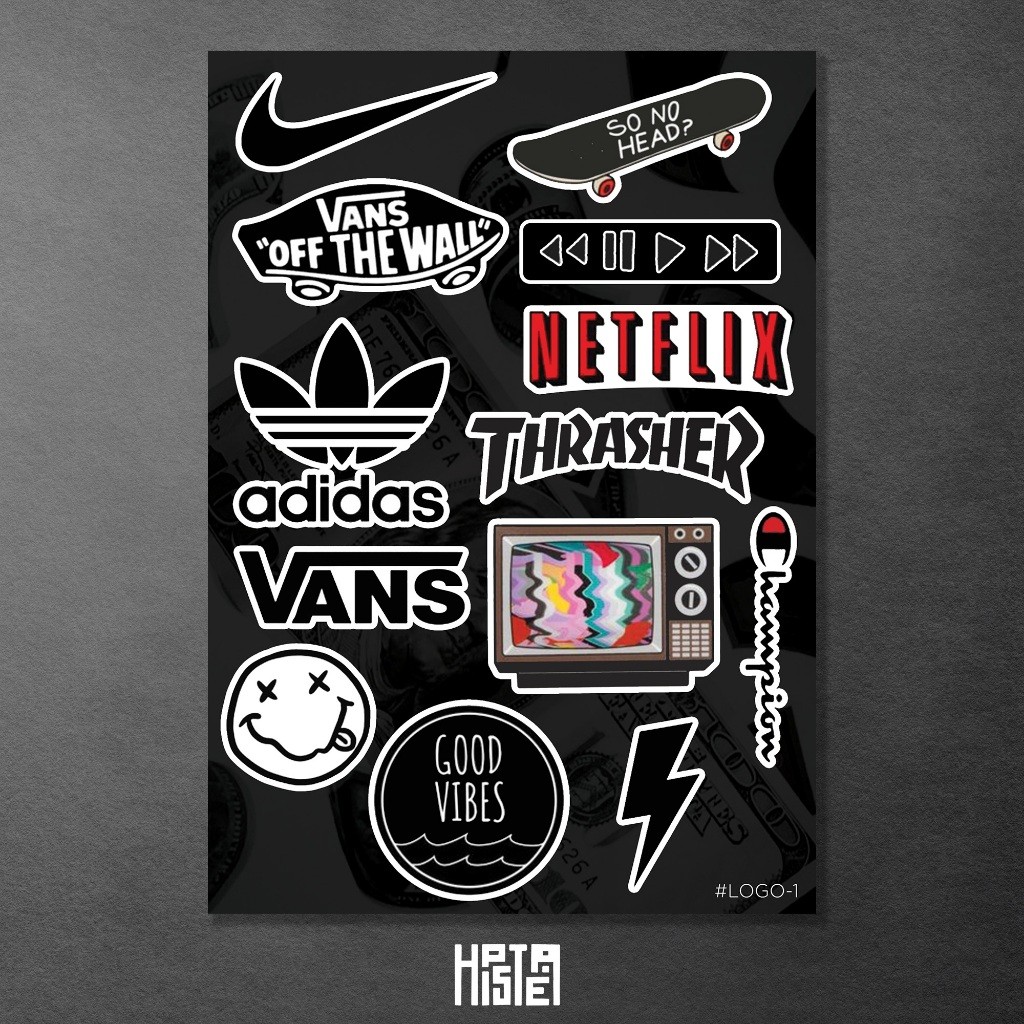 

SNEAKERS STIKER PACK | Sticker Aesthetic Sticker Laptop Sticker Handphone Mobil Motor