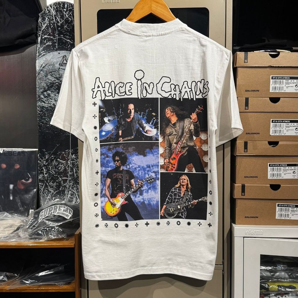 ALICE IN CHAINS - DIRT SUN TSHIRT WHITE