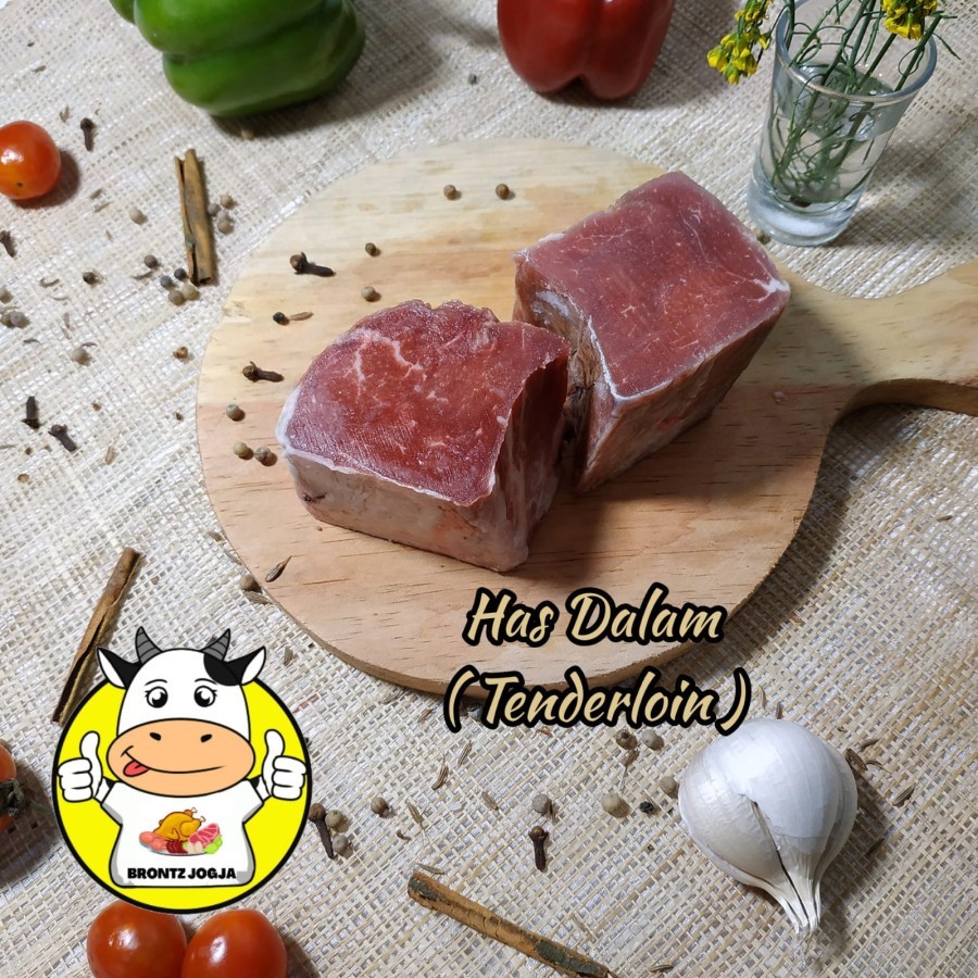 

TENDERLOIN ( HAS DALAM ) 500GR - DAGING SAPI IMPORT - BRONTZ JOGJA
