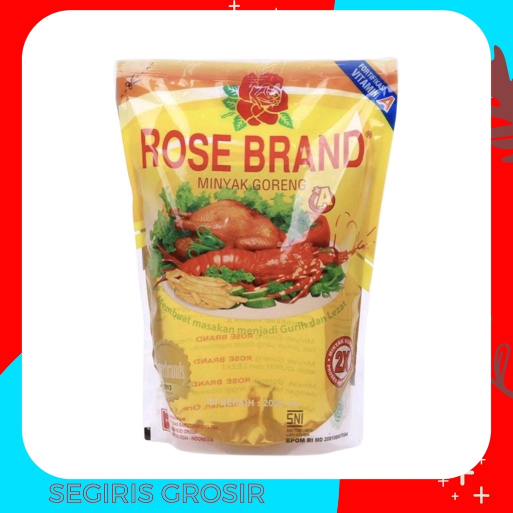 

Rose Brand Minyak Goreng Pouch 2 Liter