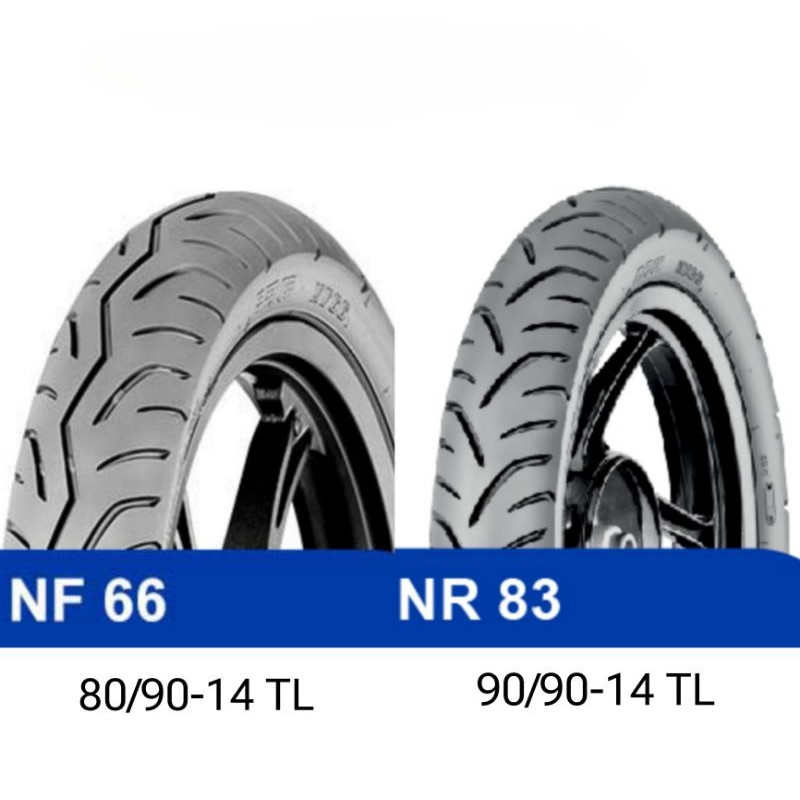 IRC NF 66 & NR 83 Tubeless Ban Luar Motor Matic Depan Belakang Honda Beat Fi Pop Street Sporty Vario