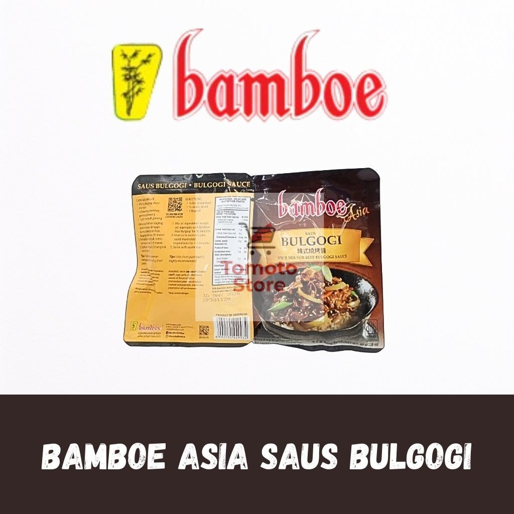 

✨ TOMOTOSTORE ✨ BAMBOE Asia Bumbu Beef Bulgogi Sauce