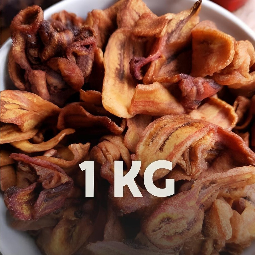 

[ 1KG/500GR/250GR ] Keripik Sale Pisang Kering Manis / Sale Pisang Crispy / Food Cemilan