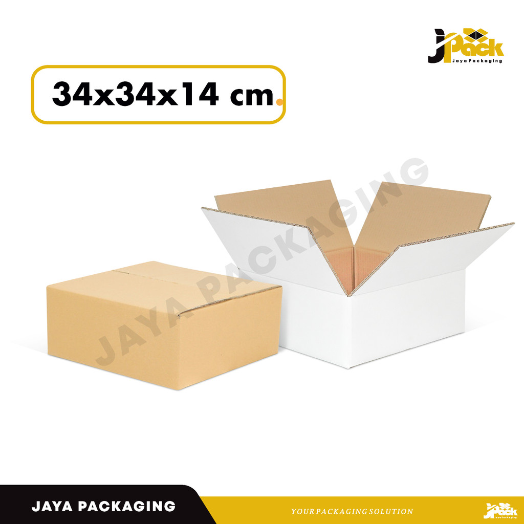 

Box 34x34x14 ( MITRA 14 ) Kardus/kemasan/packing/doubleWall/Normal/A1/tinggi10/tinggi14