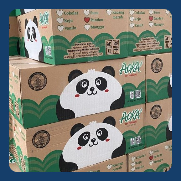 

1 DUS PANDA BREAD ISI 60 ROTI PANDA BISA MIX ROTI PANGGANG ROTI ISIAN AOKA