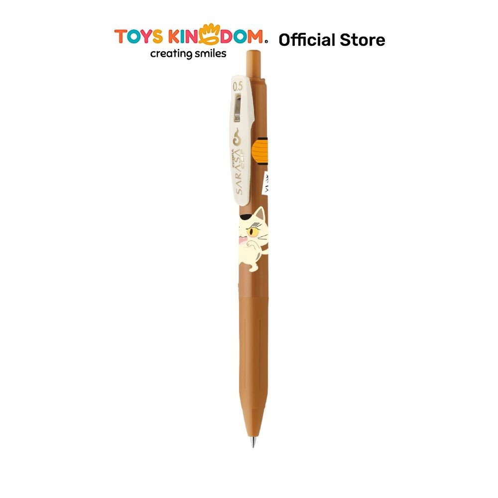 

Toys Kingdom Zebra 0.5 mm Sarasa Pulpen Gel Caramel Yellow Monster Vintage Clip Pena Ballpoint Pen Bolpoin Alat Tulis