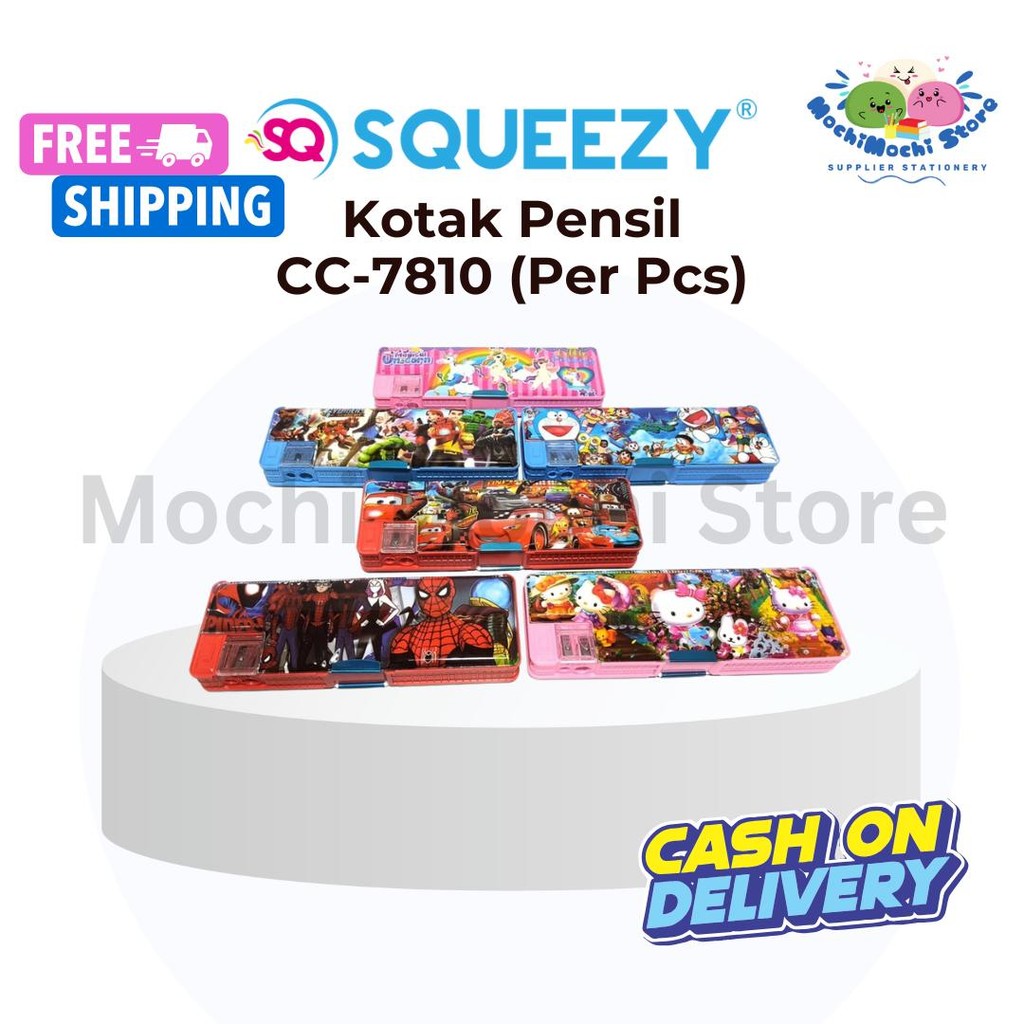 

Kotak Pensil Magnet 2 Sisi + Serutan CC-7810 | Kotak Pensil Plus Serutan | Tempat Pensil | Tempat Pensil Magnet | CC-7810