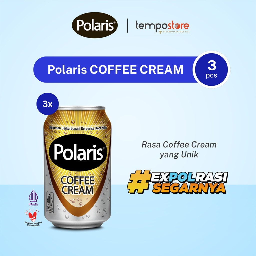 

Polaris Coffee Cream 330ml isi 3pcs [Exp : 09.2026]