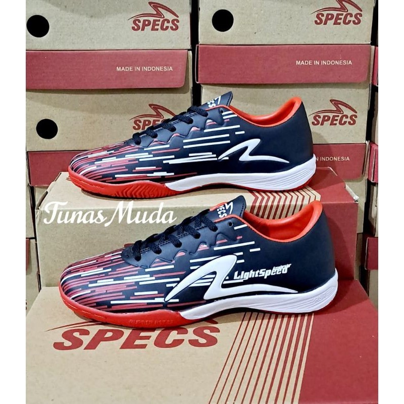AZHAR.ID Sepatu Futsal Anak dan Dewasa Specs LS Reborn Infinity Size 33-37 & 38-43