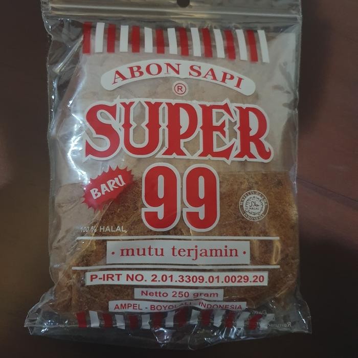 

Paket Hemat Abon Super 99 1kg - Manis