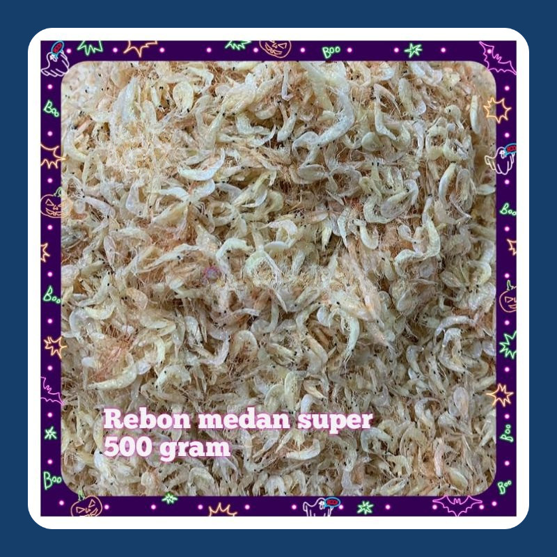 

ikan asin rebon medan super 500 gram
