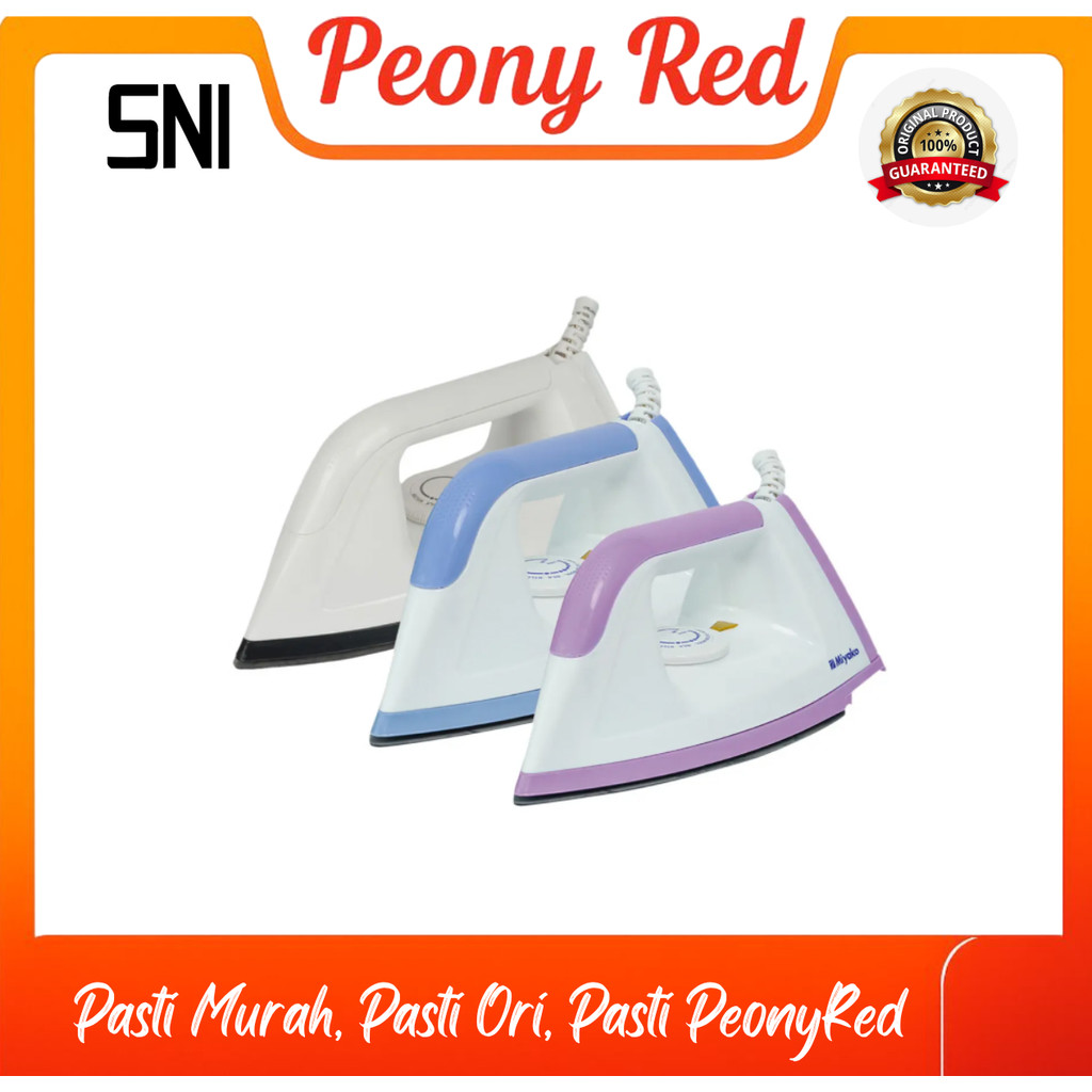 MIYAKO Setrika Listrik EI-1008 M / EI 1008 M / EI1008M [Garansi Resmi]