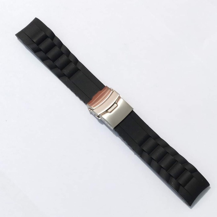 STRAP TALI JAM CURVED 22MM ENGSEL SAMBUNG TALIJAM RUBBER 22 MM