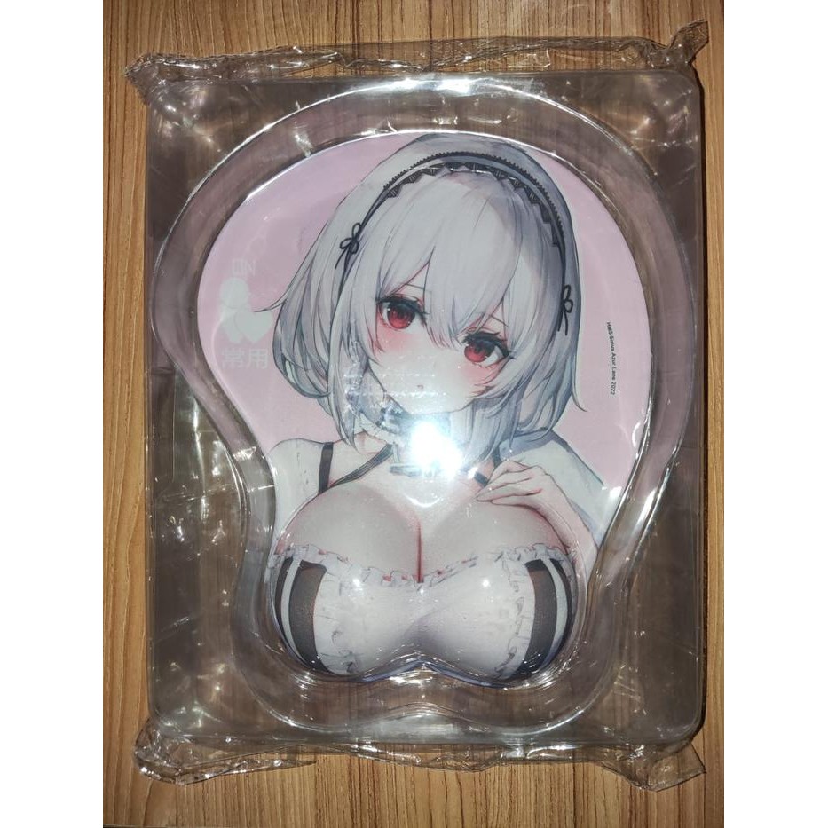 Novice Oppai Mousepad Anime Games Azurlane 3