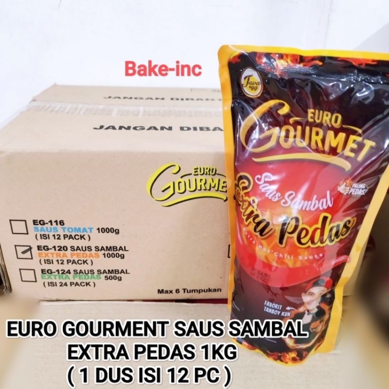 

[Bake-inc] EURO GOURMENT 1DUS SAMBAL EXTRAPEDAS ( 1DUS=12PCS@1KG/PC]
