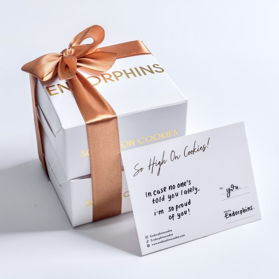 

TERLARIS Endorphins' Hampers Package - Box of 4 Cookies