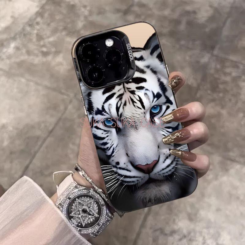 Harimau Putih case REDMI seri Kompatibel Untuk-Xiaomi-Redmi-12C 10C 9A 9C 9T 10A-Note-12-11-10-9-8-1