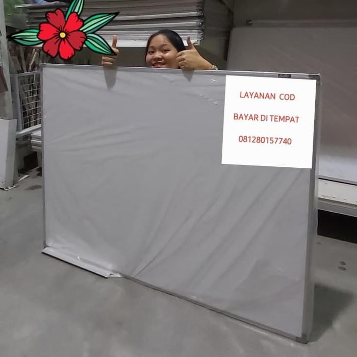 

Whiteboard gantung 90 x 120 cm