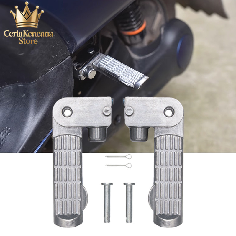 1pasangan Pedal Sepeda Elektrik Pedal Kaki Elektrik Aluminum Alloy Pedal Sepeda Elektrik Pedal Shock