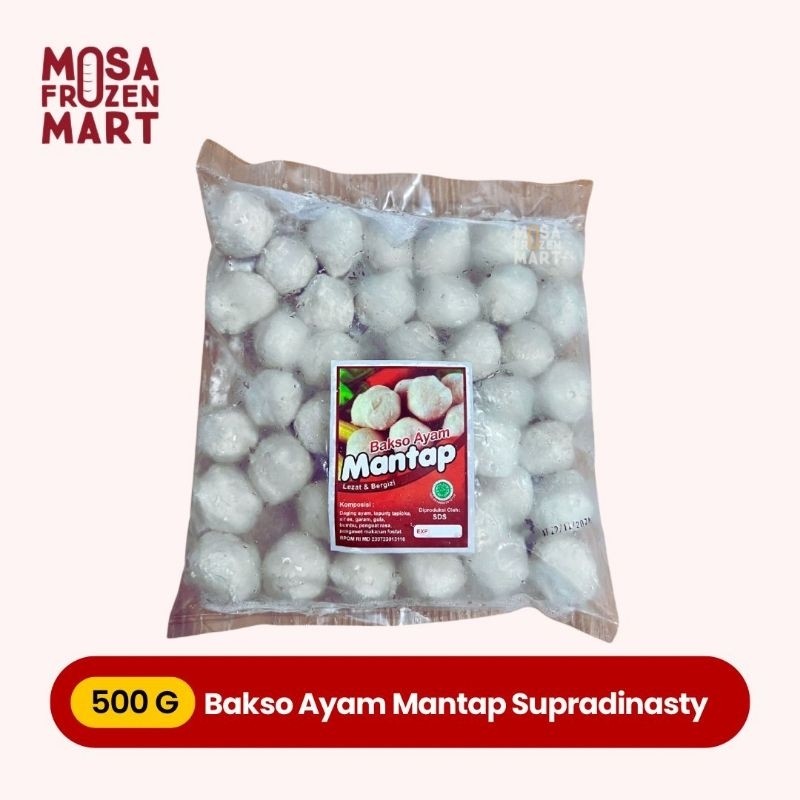 

Supra Dinasty Bakso Ayam Mantap 500 G