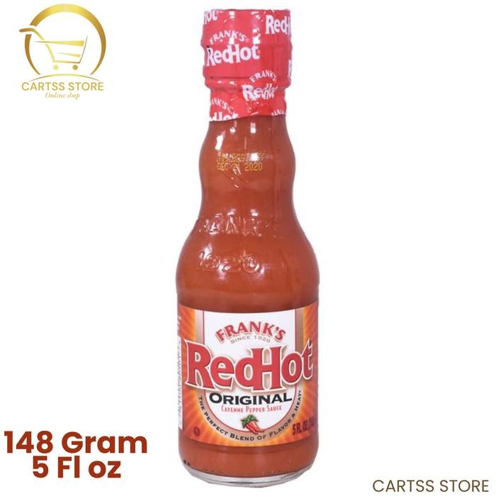 

Frank's RedHot Original Cayenne Pepper Hot Sauce - 148 Gram/ 5 Fl oz