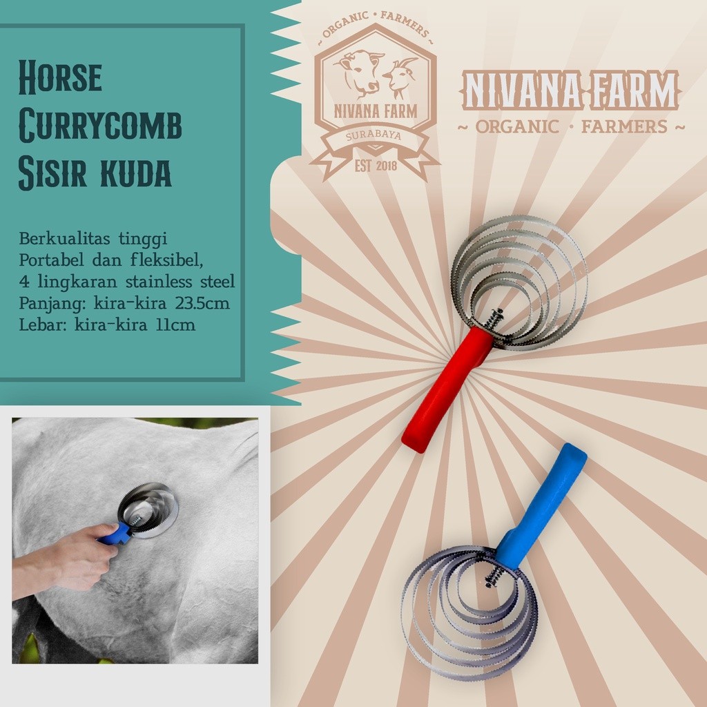 Sisir Hewan Sapi Kambing Domba Kuda Sisir Kambing Sapi Merah